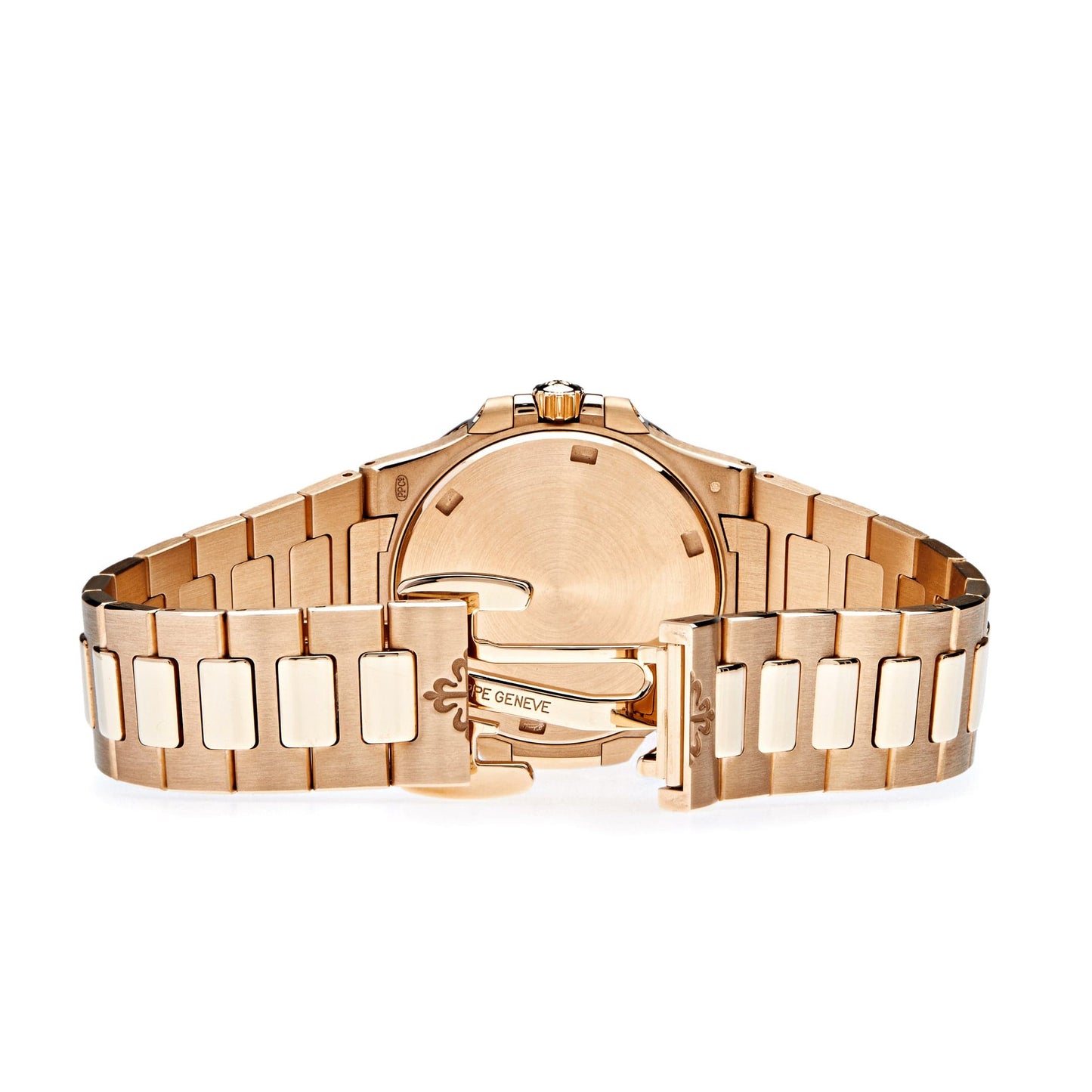 Patek Philippe Nautilus 7010/1R-011 'Ladies' Quartz Rose Gold Diamond Bezel