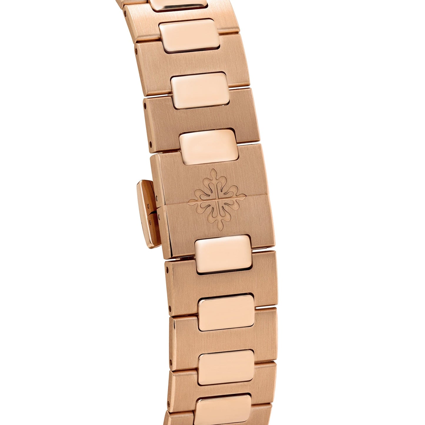 Patek Philippe Nautilus 7118/1R-001 'Ladies' Automatic Rose Gold Silvery Opaline Dial