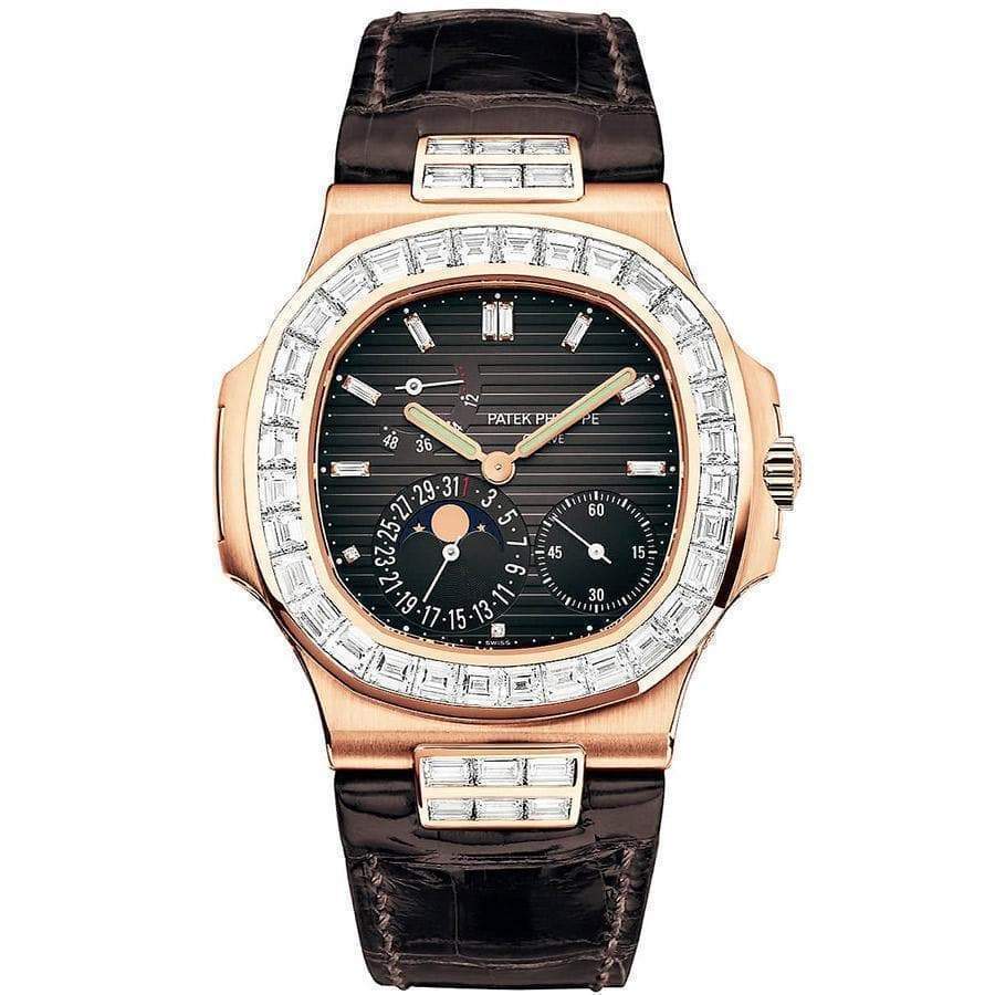 Patek Philippe Nautilus Moon Phase 40mm 5724R Black Dial