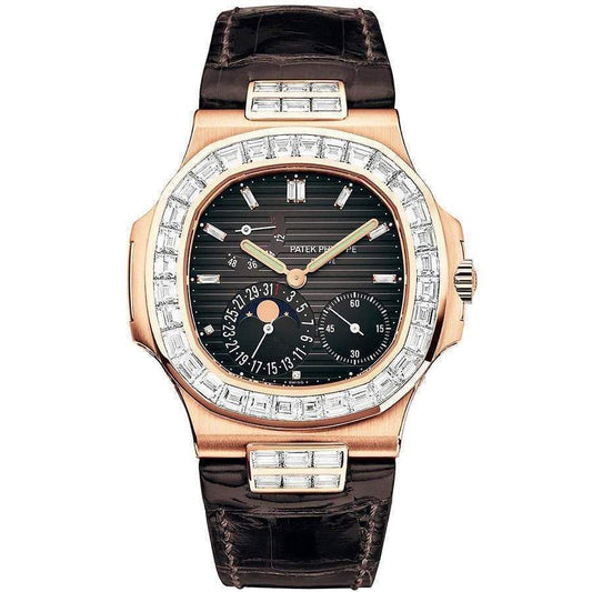 Patek Philippe Nautilus Moon Phase 40mm 5724R Black Dial