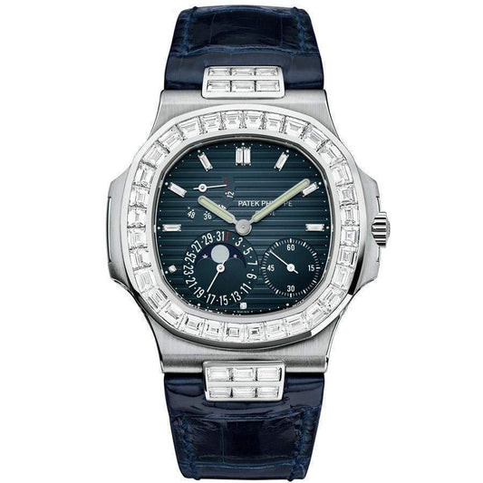 Patek Philippe Nautilus Moon Phases 40mm 5724G Blue Dial