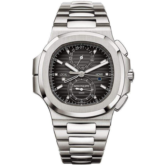 Patek Philippe Nautilus Travel Time Chronograph 40mm 5990/1A Black Dial