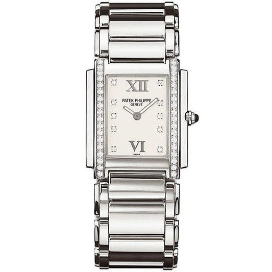 Patek Philippe Twenty-4 Quartz 25mm 4910/10A-011 White Dial