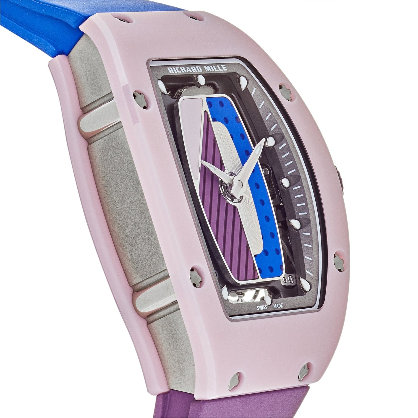 Richard Mille RM 07-01 'Ladies' Coloured Ceramics Pastel Pink Limited Edition