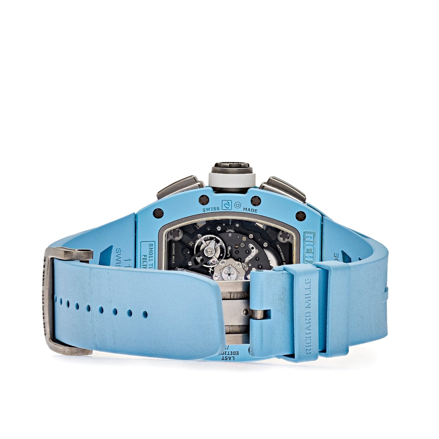 Richard Mille RM 011 Baby Blue Ceramic Felipe Massa Last Limited Edition of 50