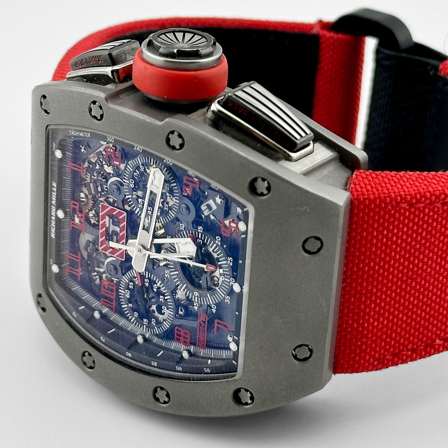 Richard Mille RM 011 Felipe Massa Sandblast Titanium Chronograph