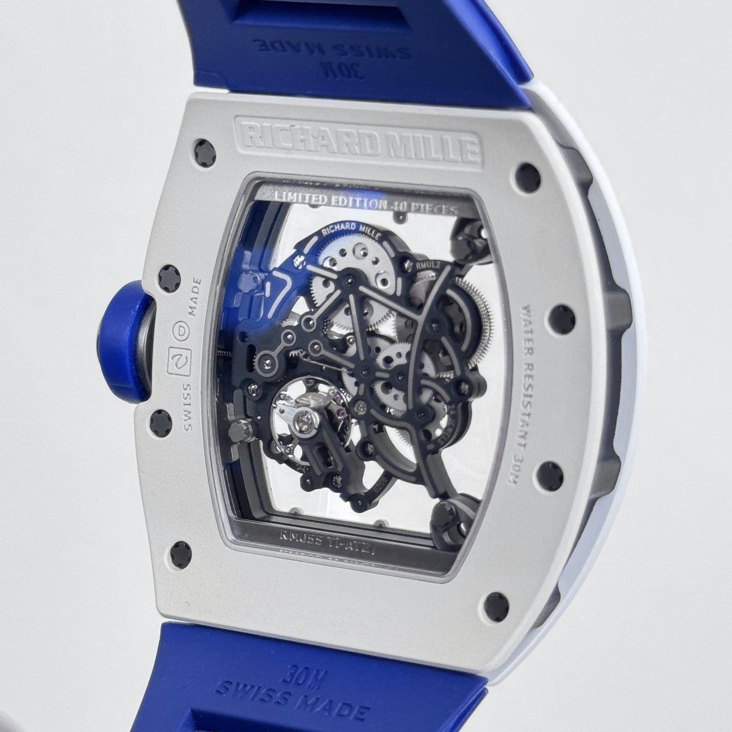 Richard Mille RM 055 Bubba Watson Japan Edition White Ceramic Titanium Limited Edition of 40