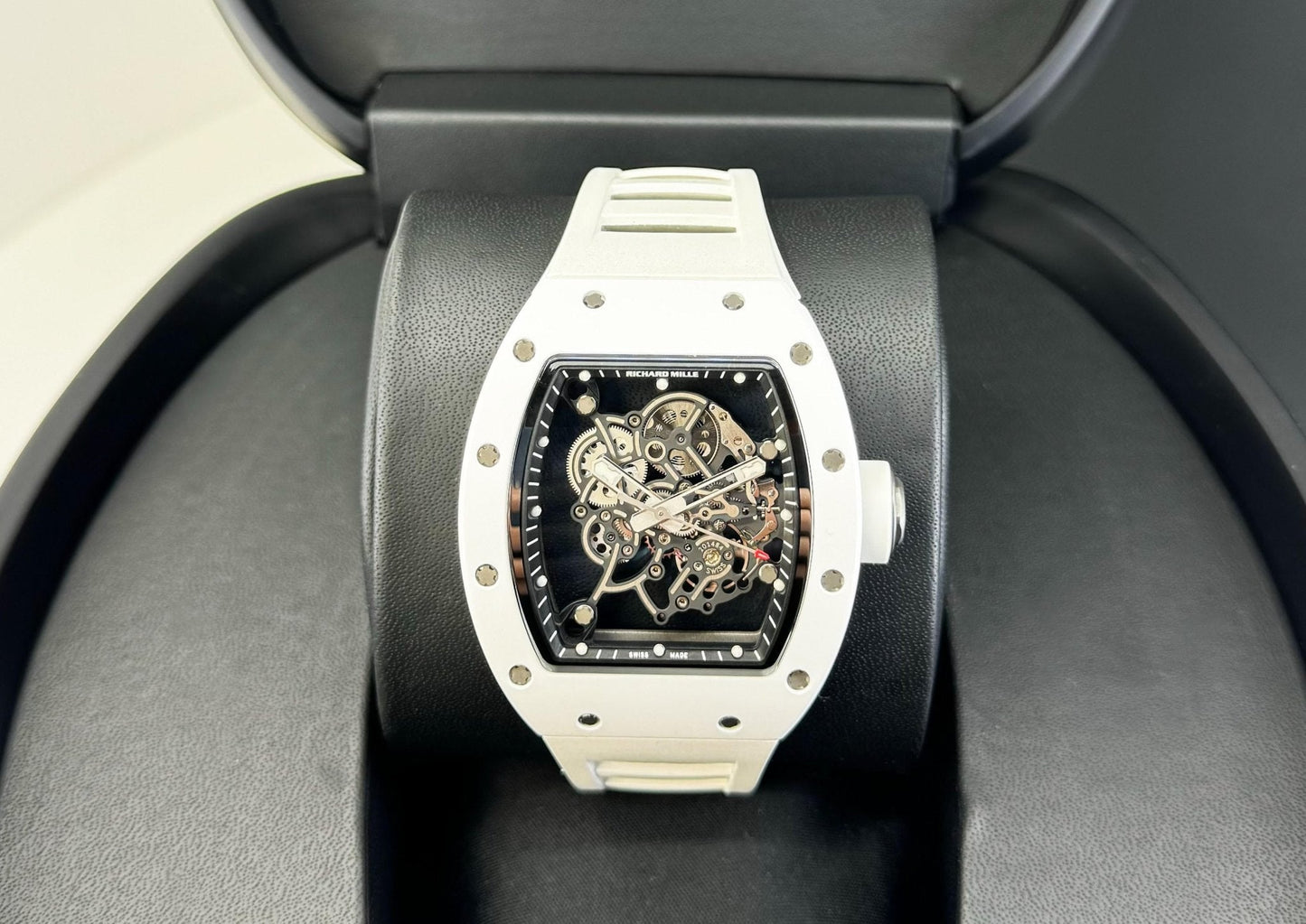 Richard Mille RM 055 Bubba Watson Manual Winding White Ceramic