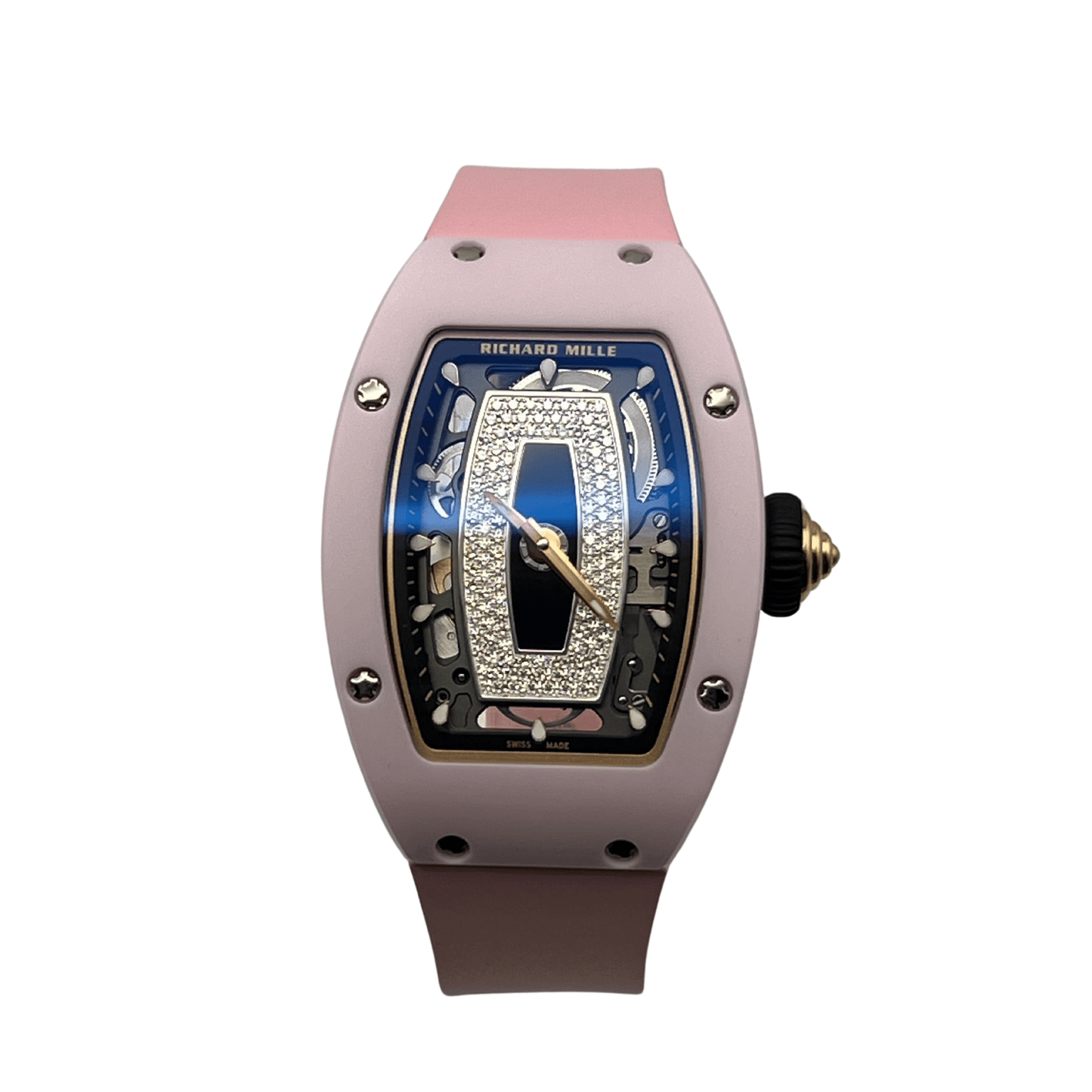 Richard Mille RM 07-01 'Ladies' Pink Ceramic & White Gold