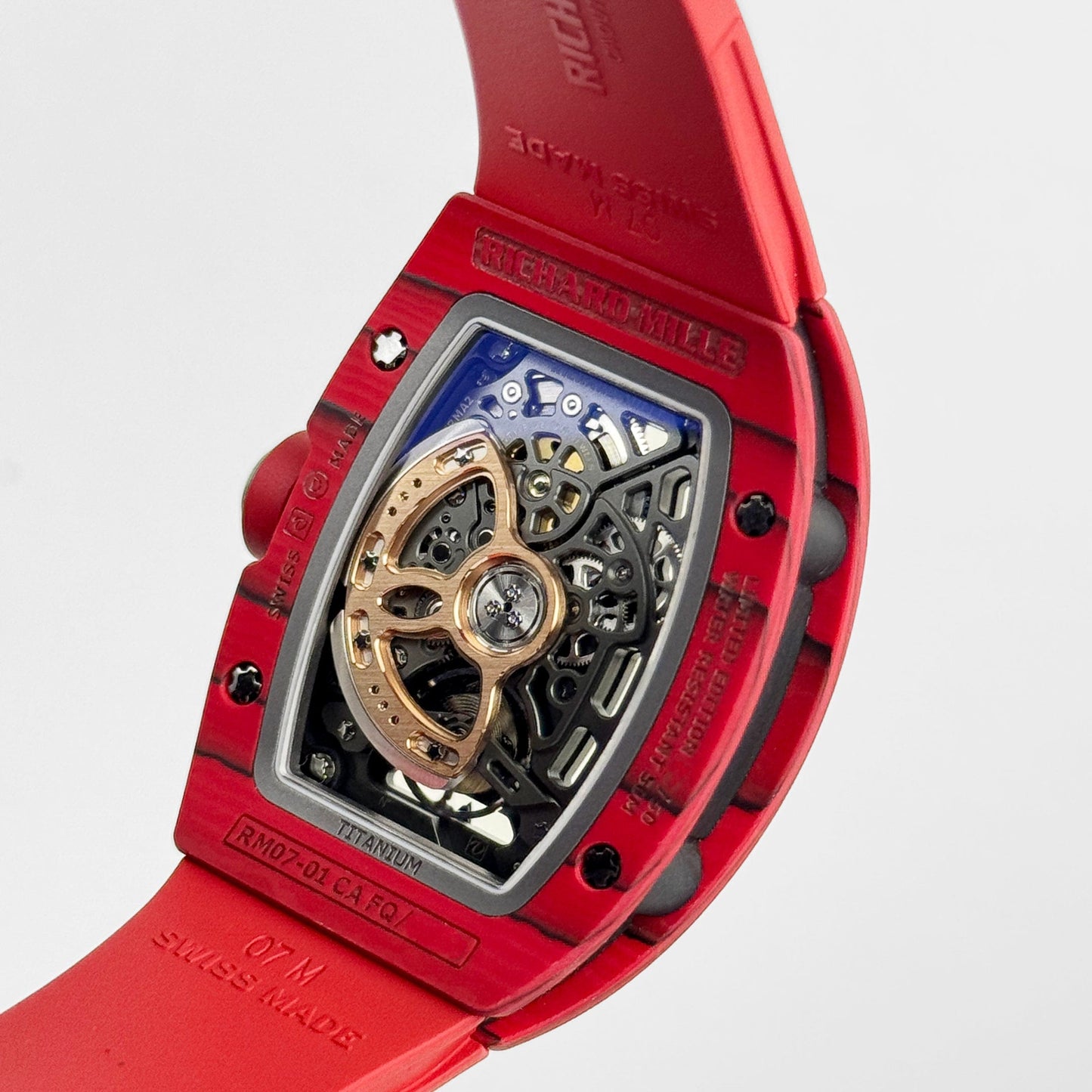 Richard Mille RM 07-01 'Ladies' 'Racing Red' Quartz TPT (2022)