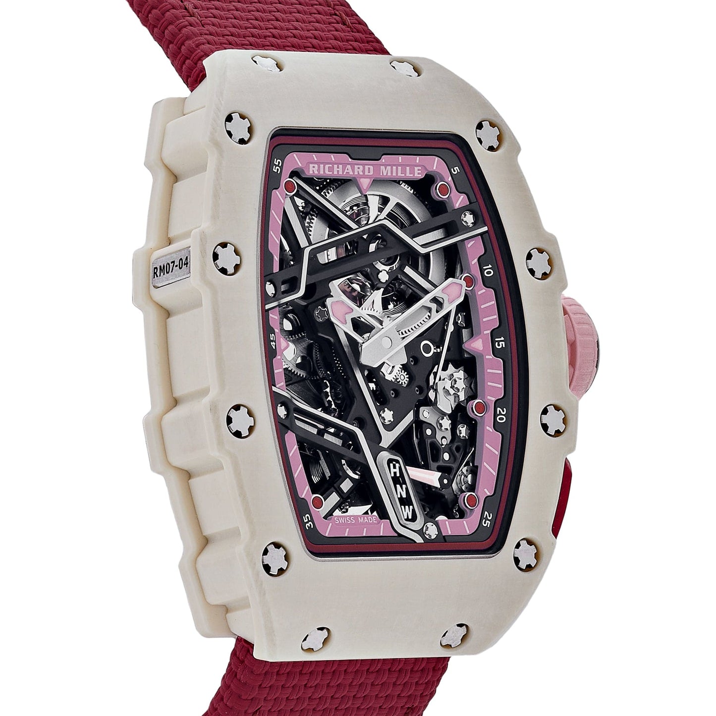 Richard Mille RM 07-04 'Ladies' White Quartz TPT Automatic Sport