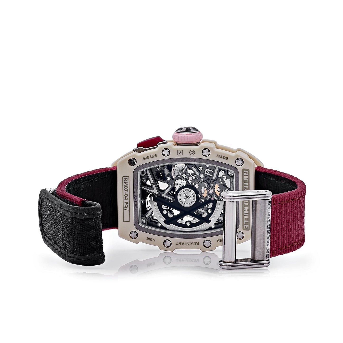 Richard Mille RM 07-04 'Ladies' White Quartz TPT Automatic Sport