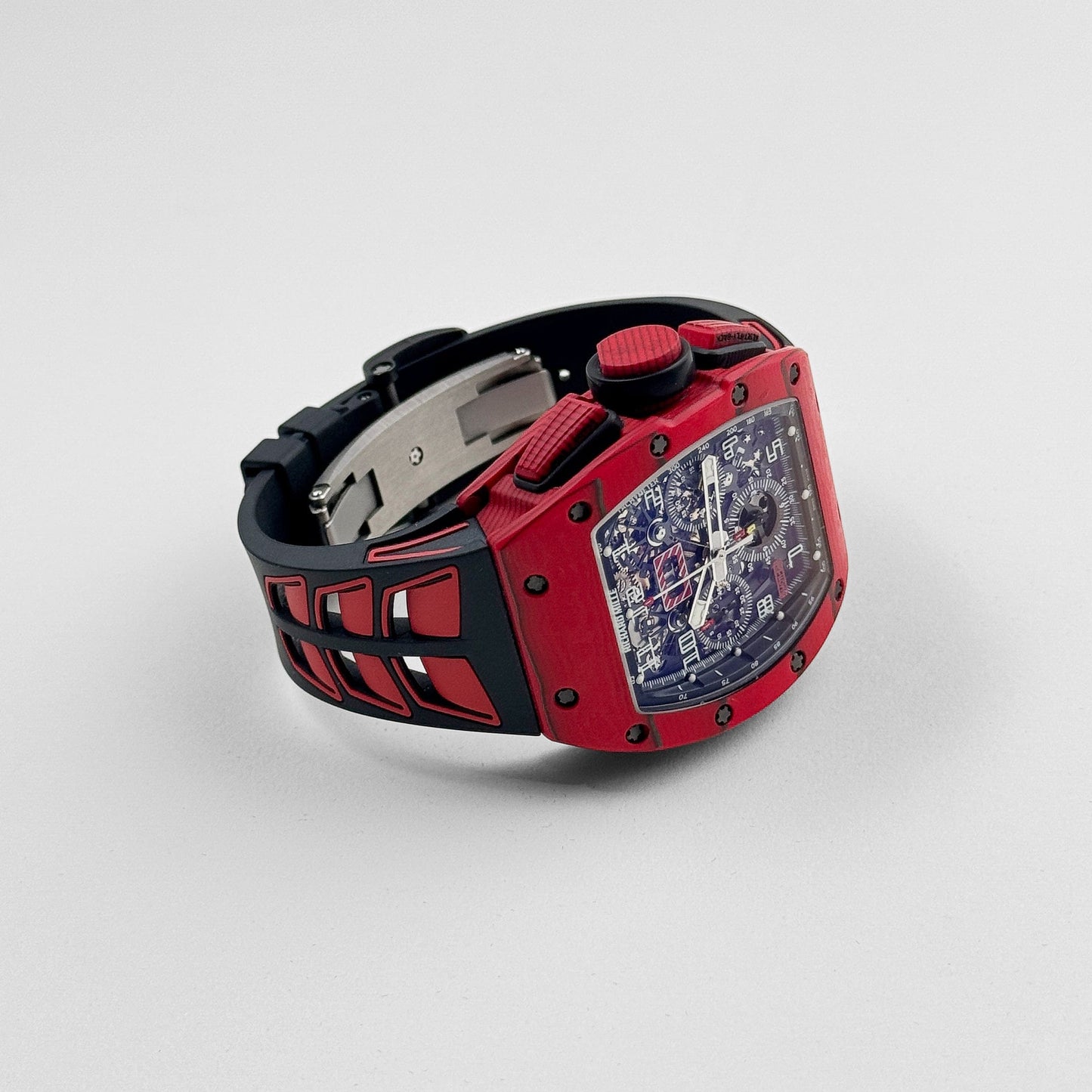 Richard Mille RM 011 Automatic Flyback Chronograph Red Quartz TPT
