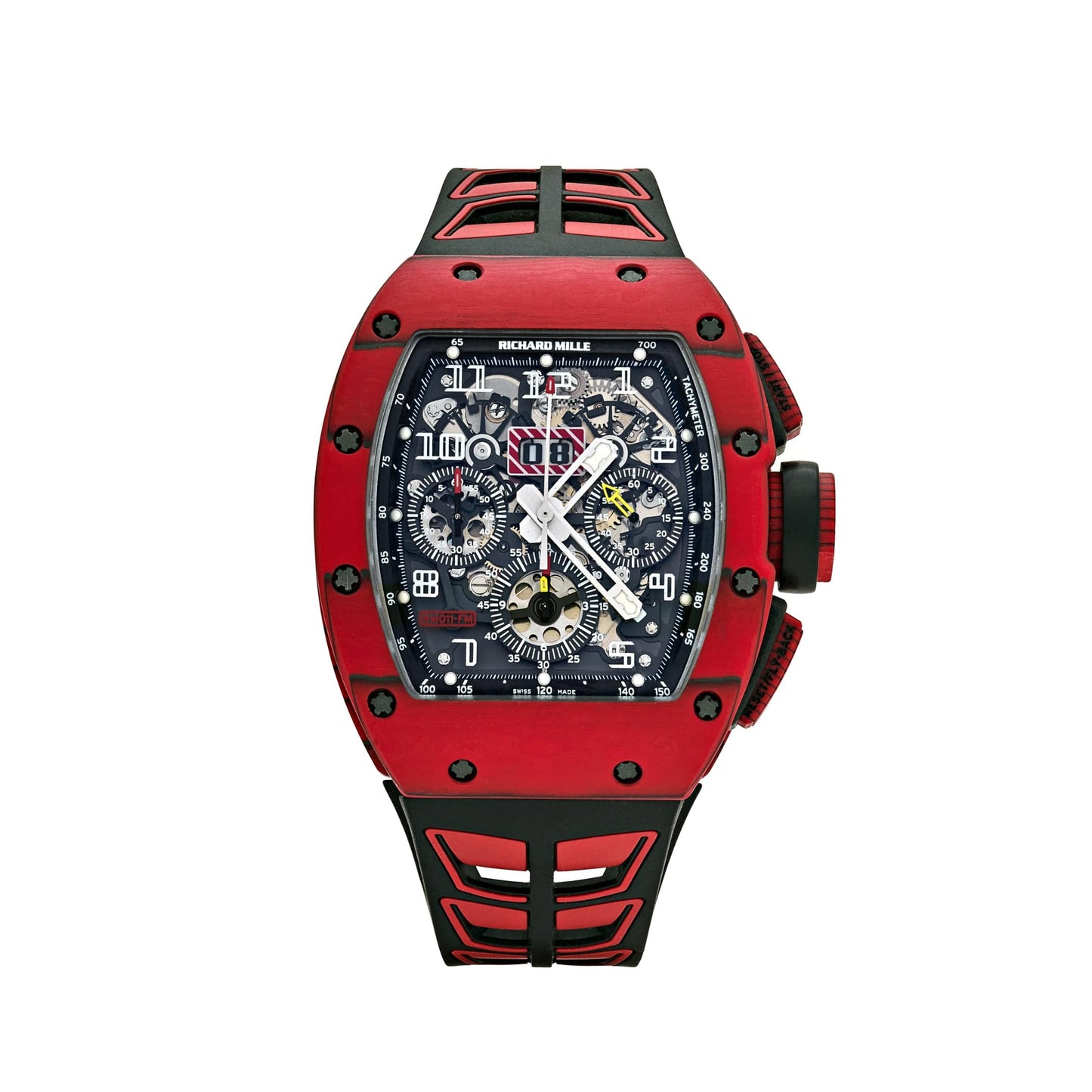Richard Mille RM 011 Automatic Flyback Chronograph Red Quartz TPT