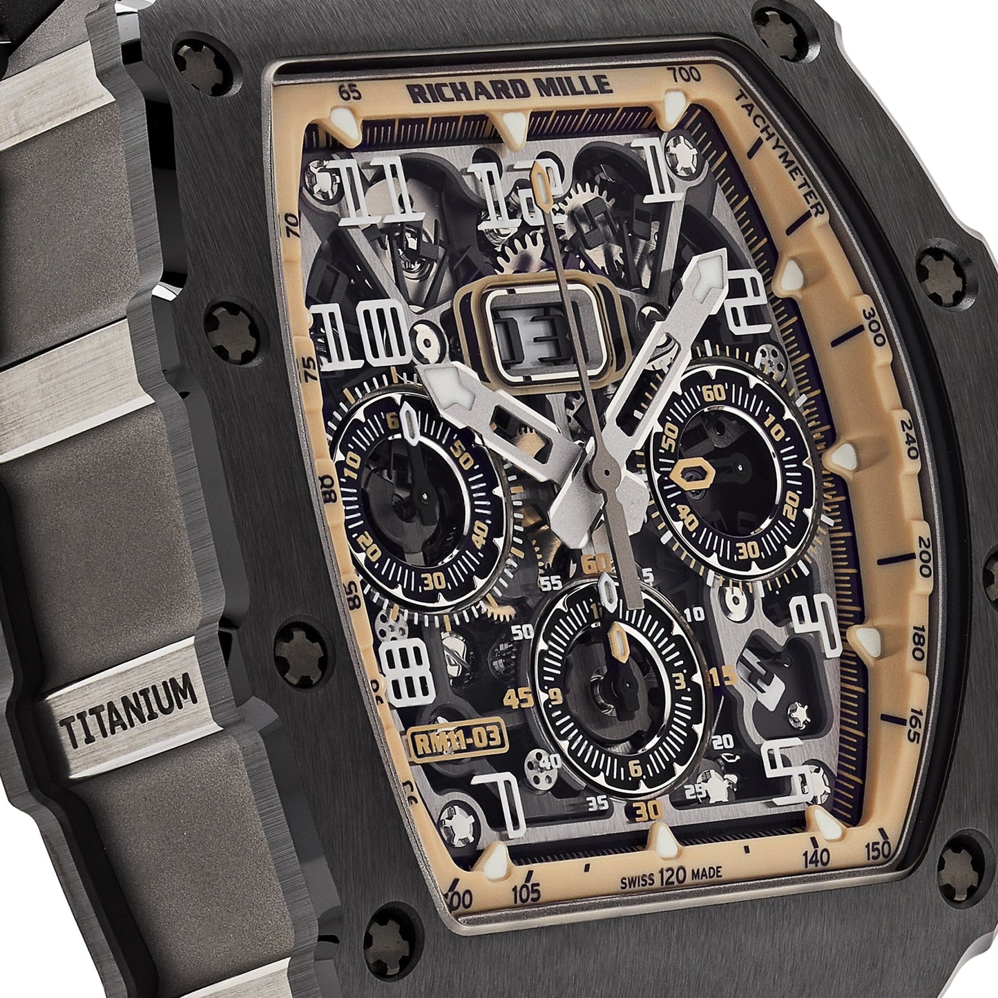 Richard Mille RM 11-03 'Last Black Edition' Automatic Flyback Chronograph Black Ceramic Limited Edition of 33