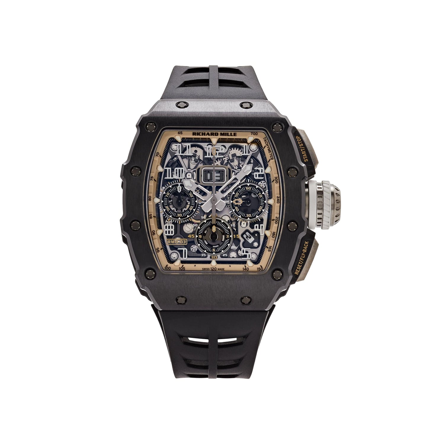 Richard Mille RM 11-03 'Last Black Edition' Automatic Flyback Chronograph Black Ceramic Limited Edition of 33