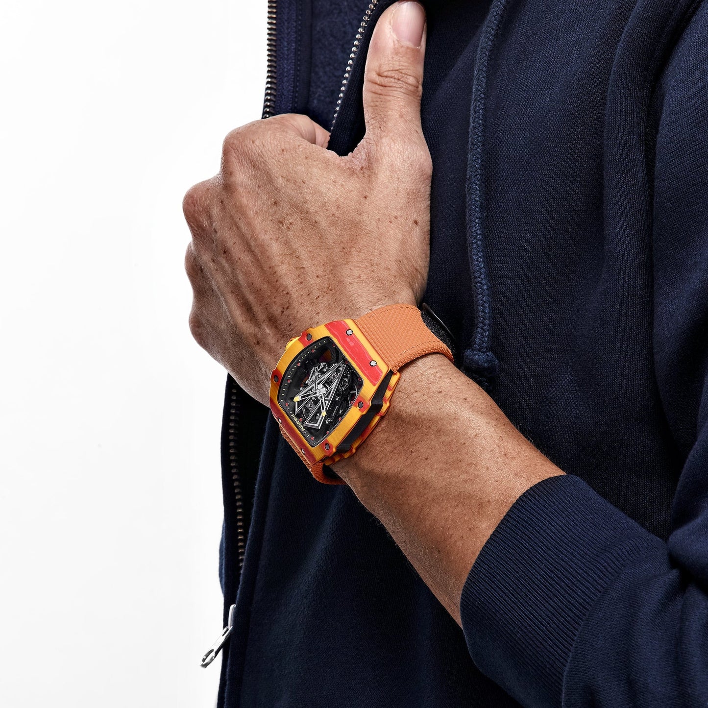 Richard Mille RM 27-03 Tourbillon Rafael Nadal Red Yellow Quartz TPT Limited Edition of 50