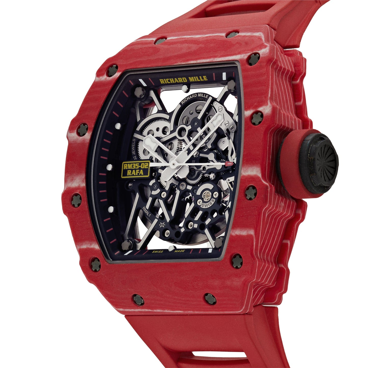 Richard Mille RM 35-02 Rafael Nadal Automatic Red Quartz TPT