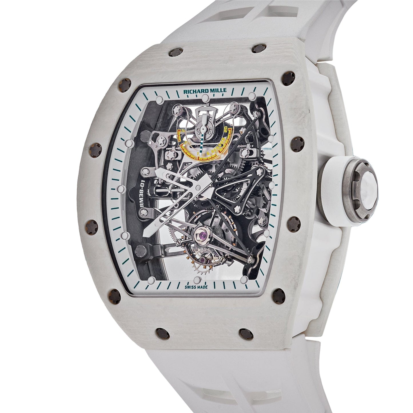 Richard Mille RM 38-01 'Bubba Watson' White Quartz TPT Titanium Limited Edition of 50