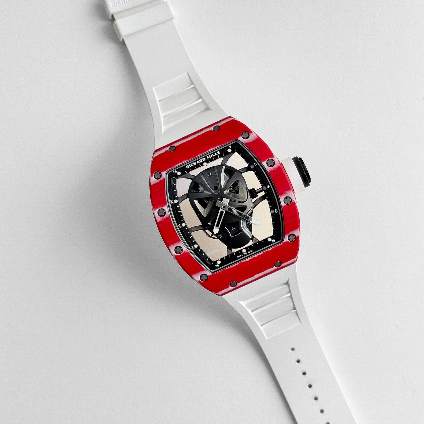 Richard Mille RM 52-06 Tourbillon 'Mask' Red White Quartz TPT Limited Edition of 18 (2025)