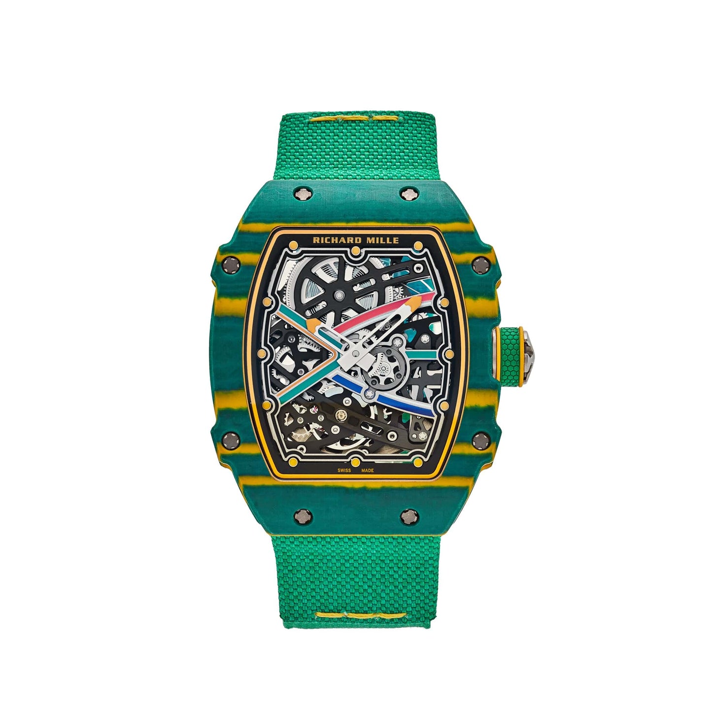 Richard Mille RM 67-02 'Wayde Van Niekerk' Green Yellow Quartz TPT (2023)