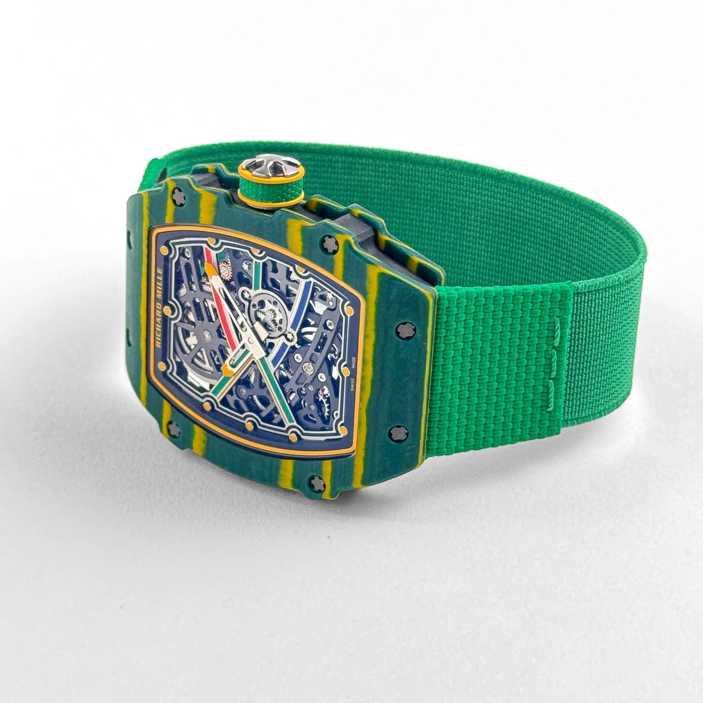 Richard Mille RM 67-02 'Wayde Van Niekerk' Green Yellow Quartz TPT (2023)