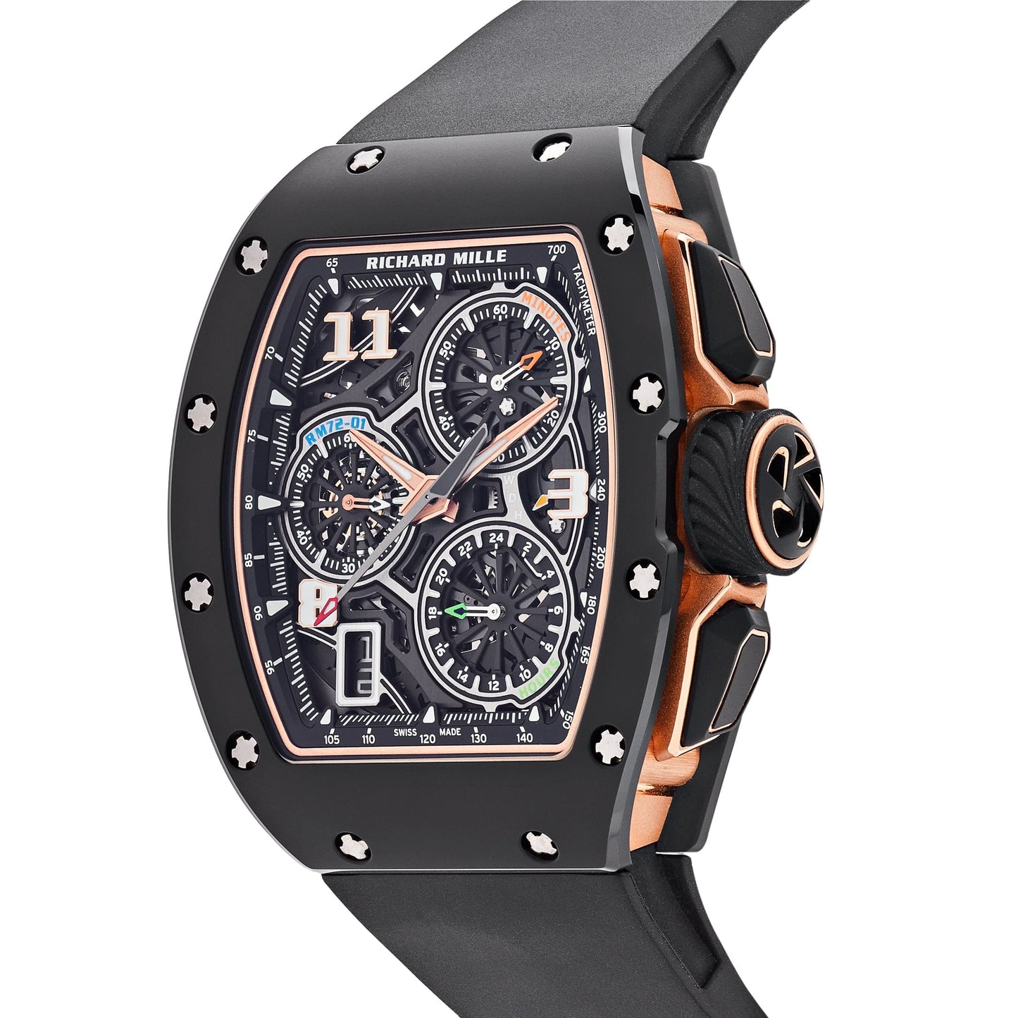 Richard Mille RM 72-01 Lifestyle In-House Chronograph Black Ceramic