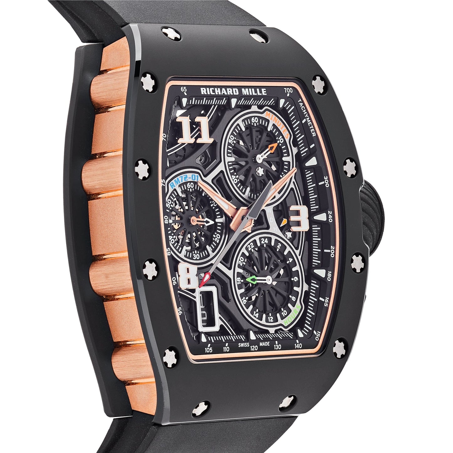 Richard Mille RM 72-01 Lifestyle In-House Chronograph Black Ceramic