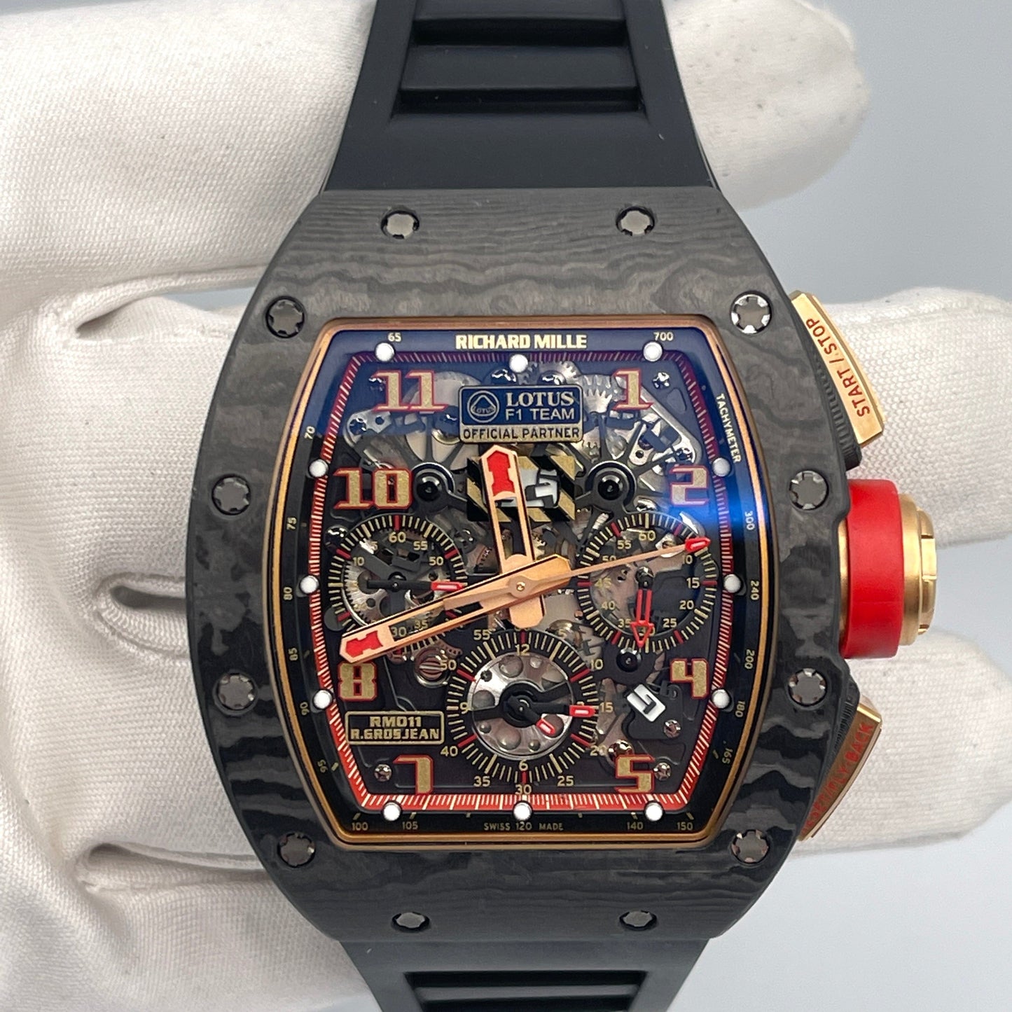 Richard Mille RM 011 Romain Grosjean 'Lotus F1' Carbon TPT Limited Edition of 50