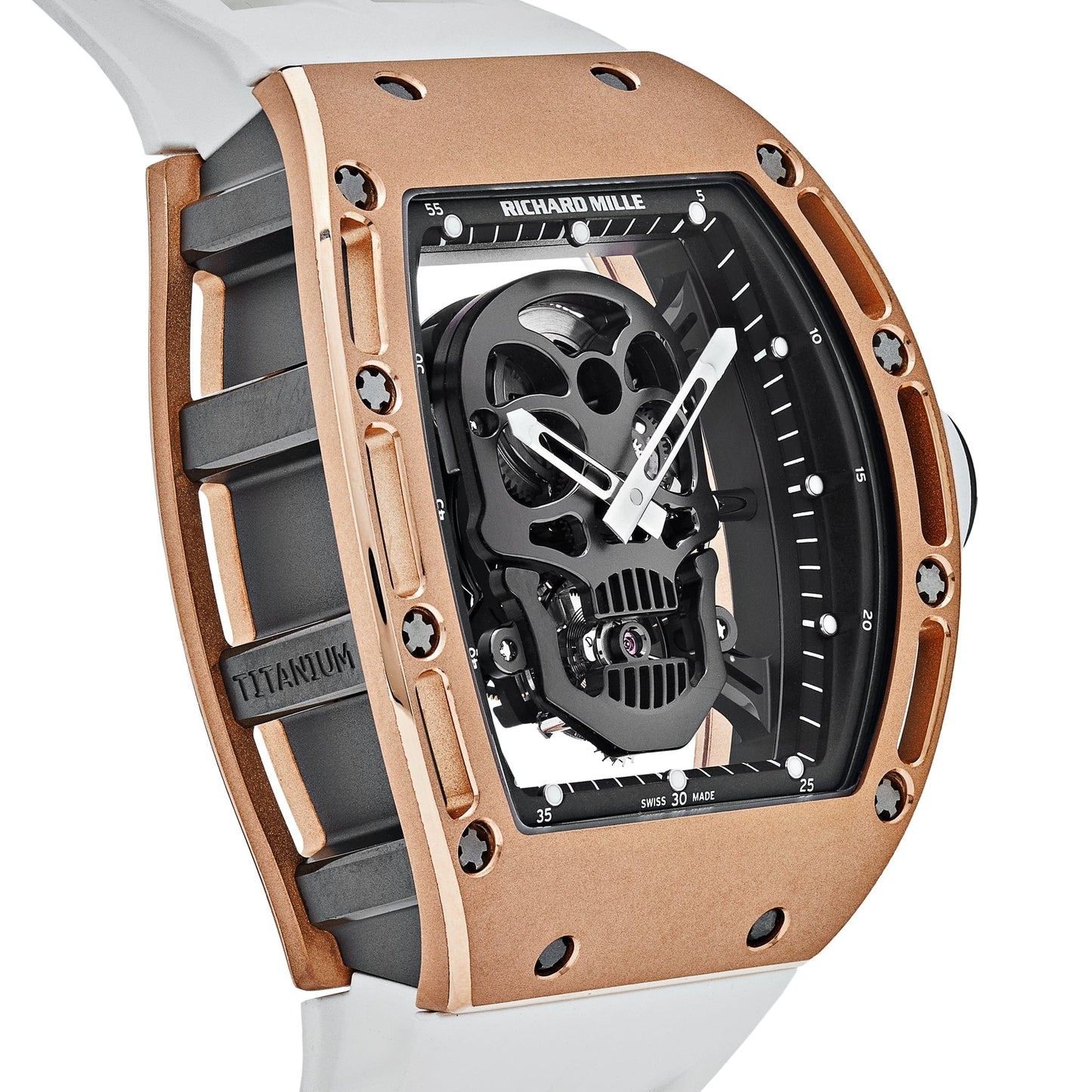 Richard Mille RM 052 'Skull' Tourbillon Rose Gold Limited Edition