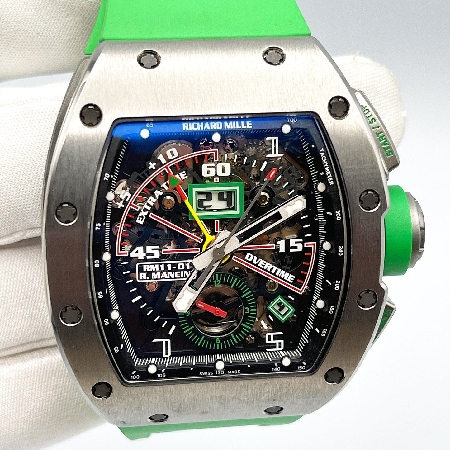Richard Mille RM 11-01 Titanium Flyback Chronograph Roberto Mancini