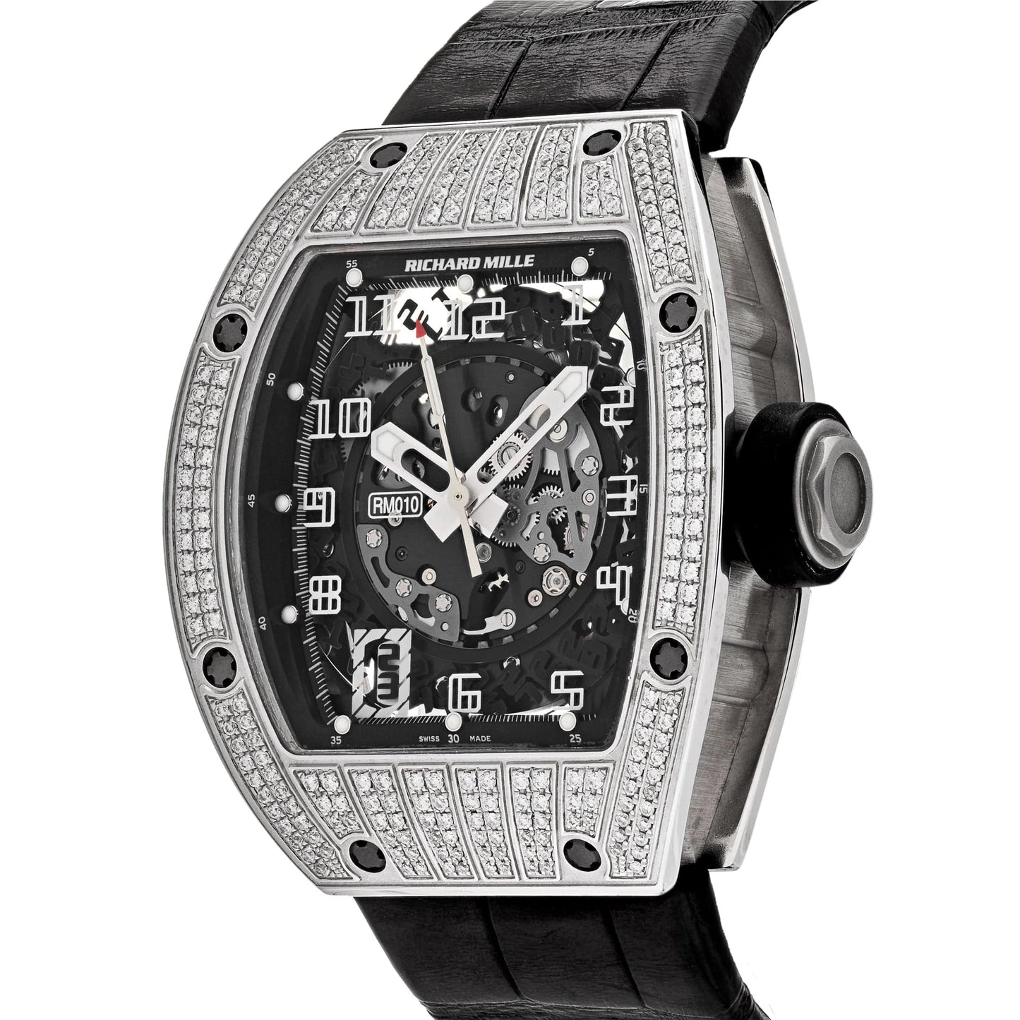 Richard Mille RM 010 Automatic White Gold Diamond Set