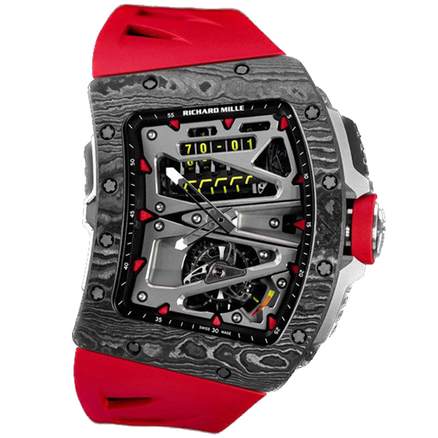 Richard Mille Chronograph RM70-01 Tourbillon Alain Prost 50mm Openworked Dial