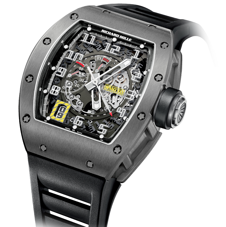 Richard Mille RM030 Titanium 50mm Openworked Dial