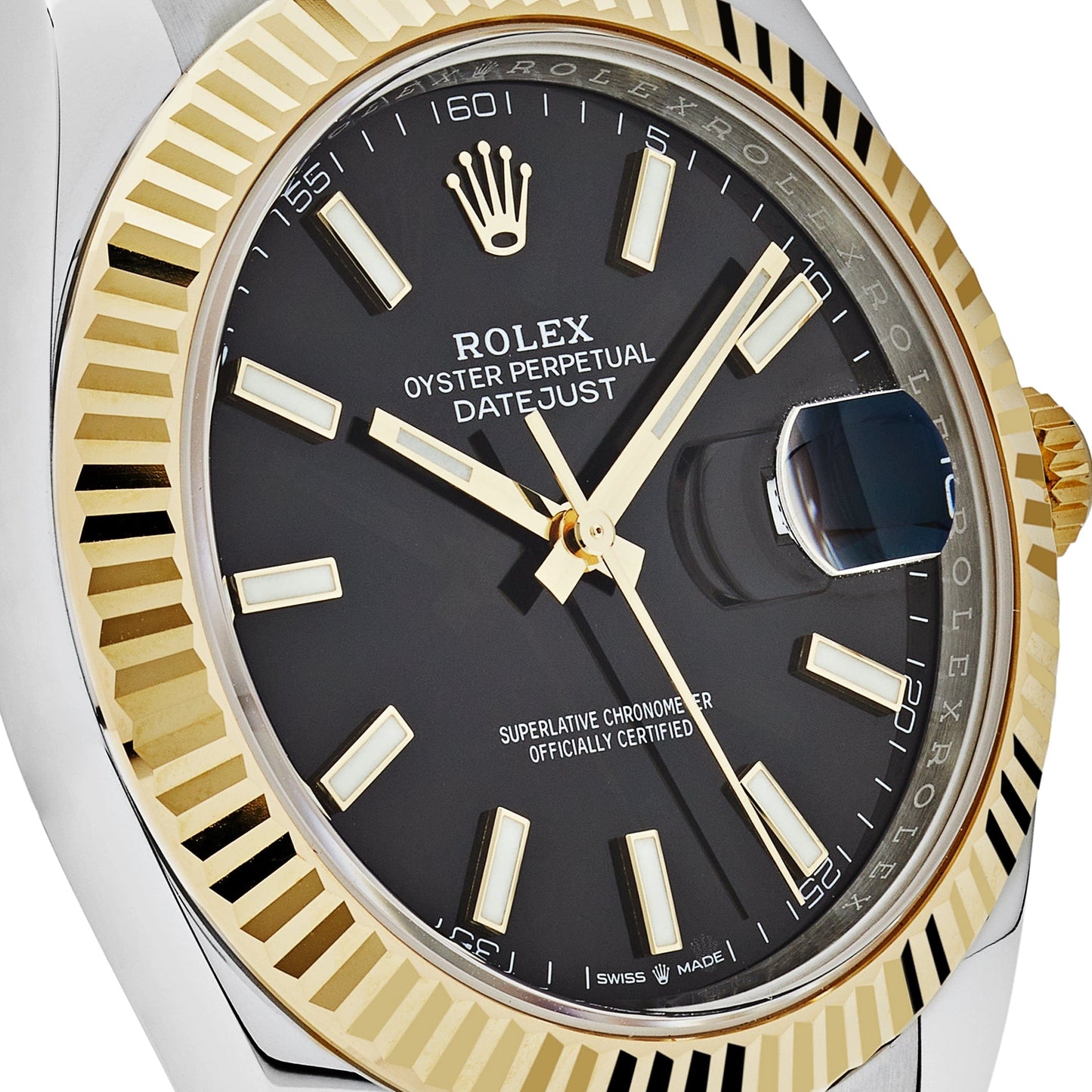 Rolex Datejust 41 126333 Yellow Gold Stainless Steel Black Dial Oyster (2023)