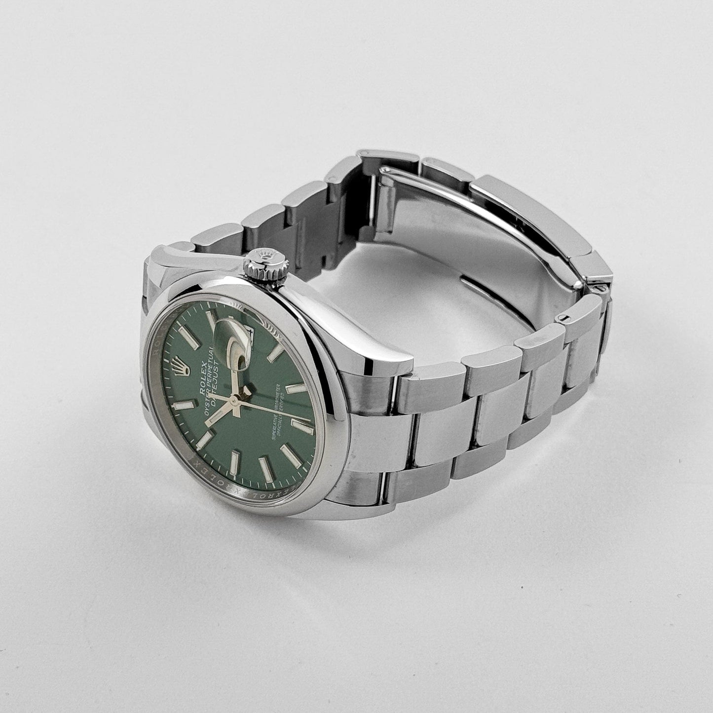 Rolex Datejust 36 126200 Stainless Steel Mint Green Dial Oyster (2023)