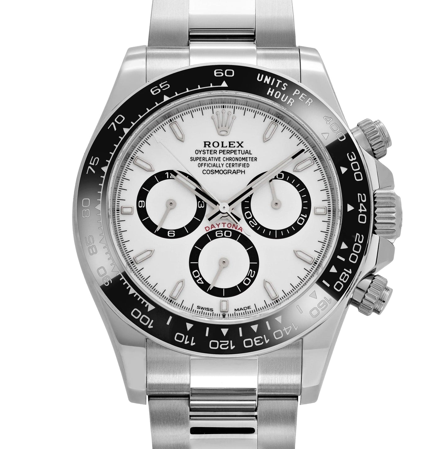 Rolex Daytona 126500LN Stainless Steel White Panda Dial (2025)