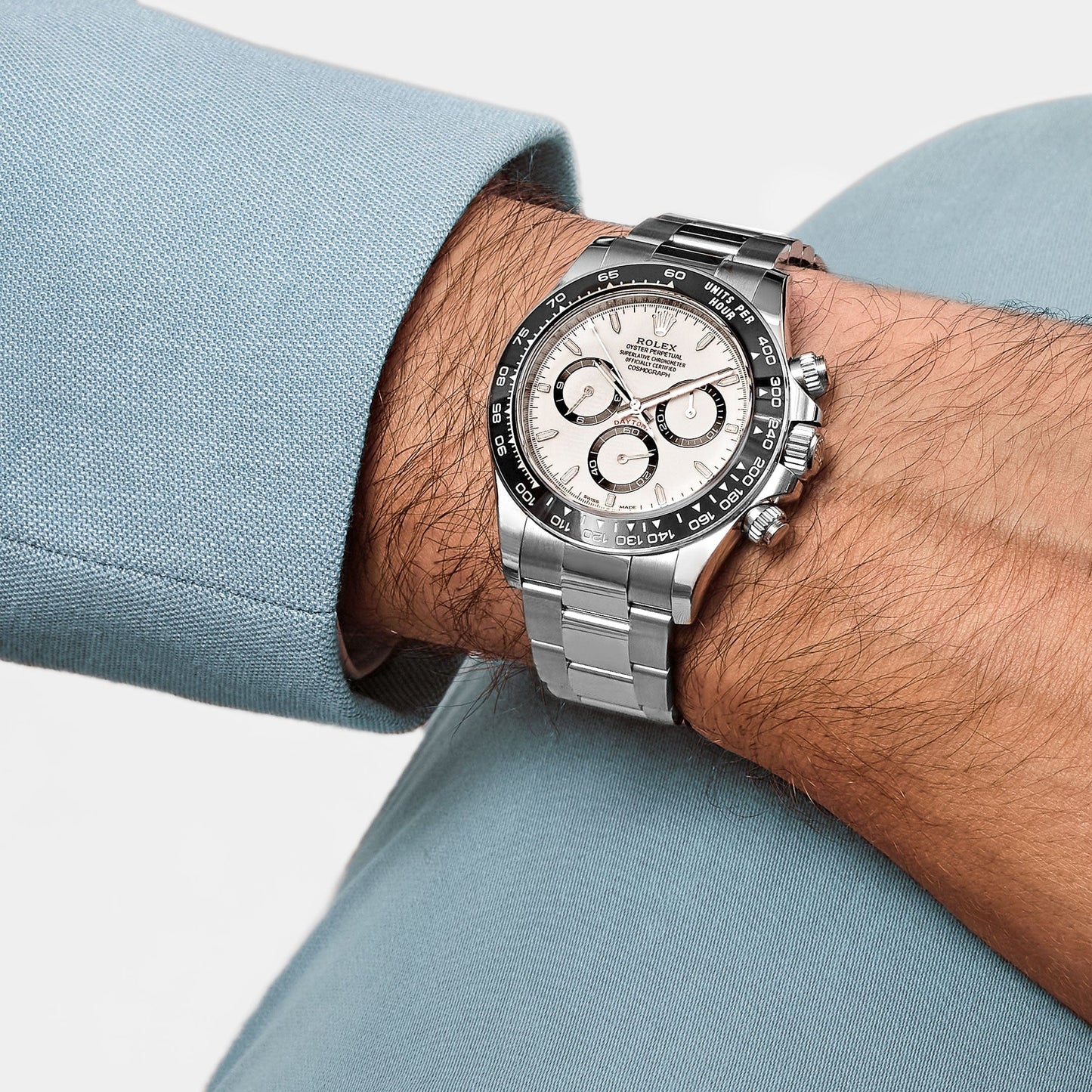 Rolex Daytona 126500LN Stainless Steel White Panda Dial (2025)