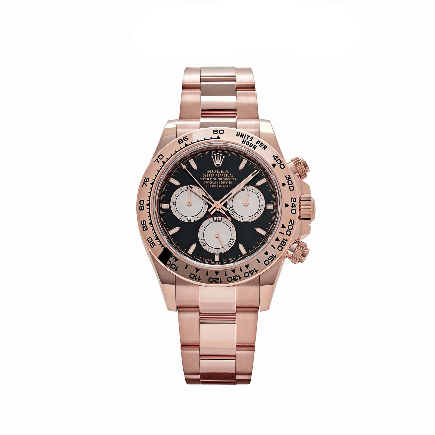 Rolex Daytona 126505 Rose Gold Bright Black Dial (2024)