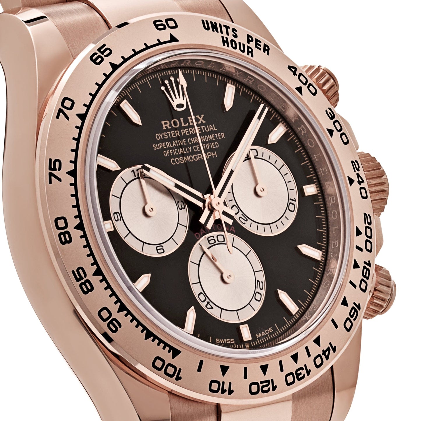 Rolex Daytona 126505 Rose Gold Bright Black Dial (2024)
