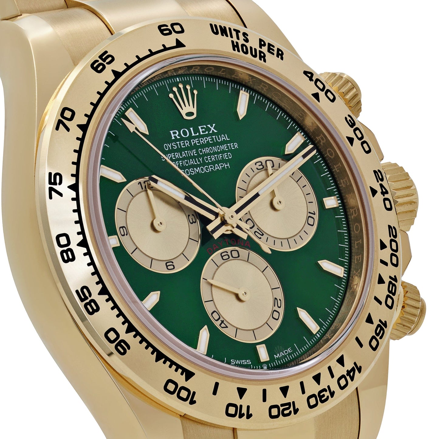 Rolex Daytona 126508 'John Mayer 2.0' Yellow Gold Bright Green and Golden Dial (2025)