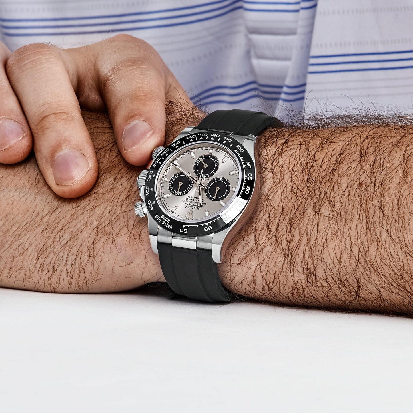 Rolex Daytona 116519LN 'Ghost' White Gold Steel and Bright Black Dial (2020)