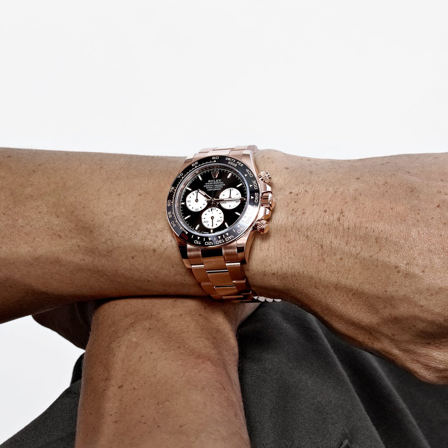 Rolex Daytona 126525LN 'Le Mans' Rose Gold Bright Black Dial (2025)