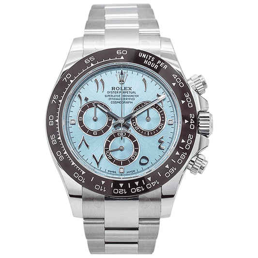 Rolex Daytona Platinum Ceramic Arabic Dial 116506