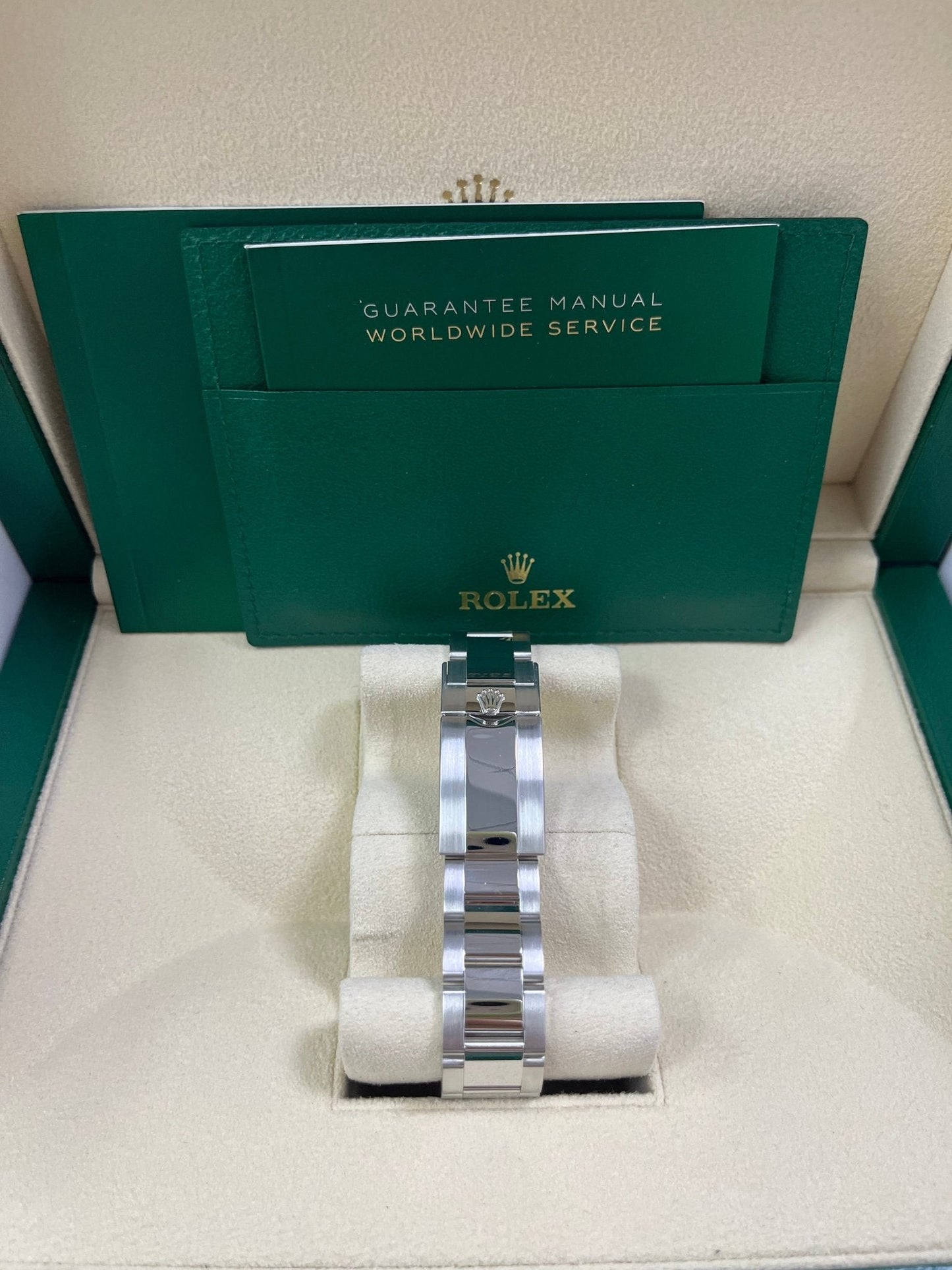 Rolex Daytona Platinum Daytona Ice Blue Baguette Dial 126506