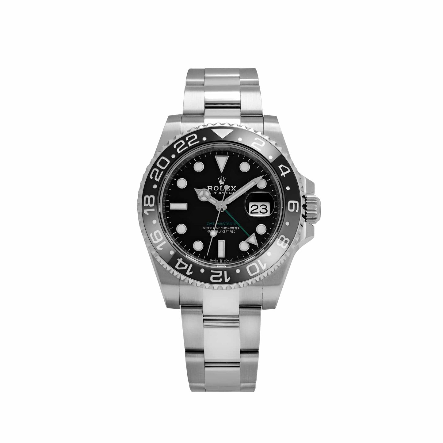 Rolex GMT-Master II 126710GRNR 'Bruce Wayne' Stainless Steel Black Dial Oyster (2025)