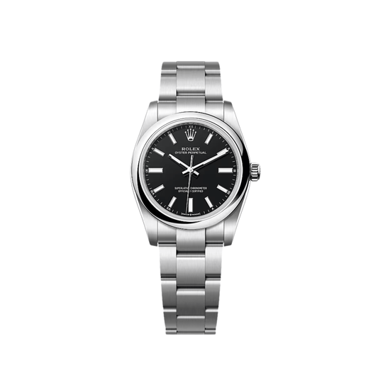 Rolex Oyster Perpetual 34 124200 Stainless Steel Black Dial (2025)