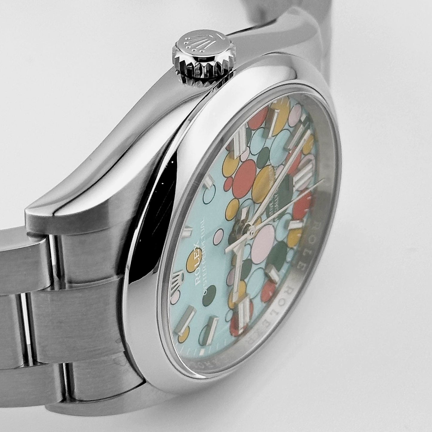Rolex Oyster Perpetual 36 126000 Stainless Steel 'Celebration Motif' Dial (2024)