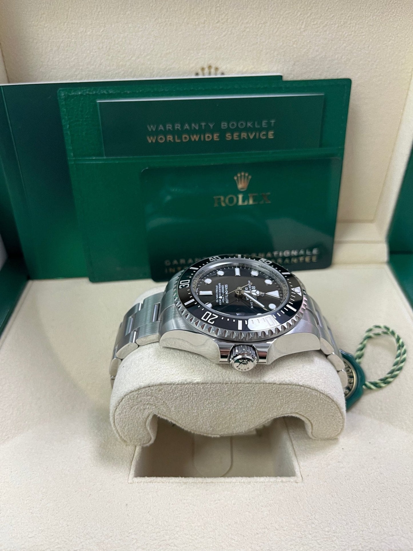 Rolex Sea-dweller Deepsea Black Dial Oyster Bracelet 136660