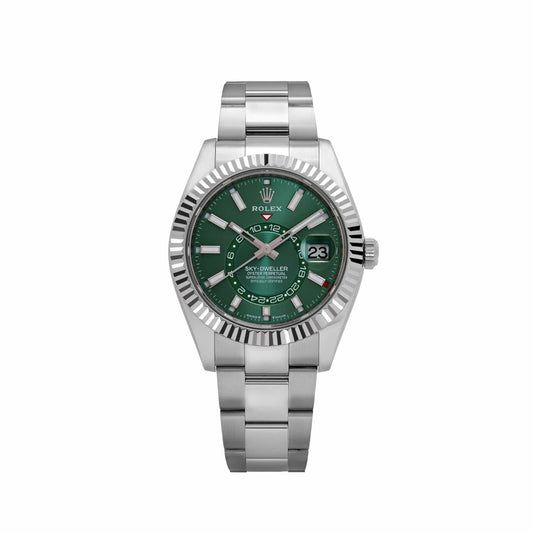 Rolex Sky-Dweller 336934 Stainless Steel Green Dial Oyster (2023)